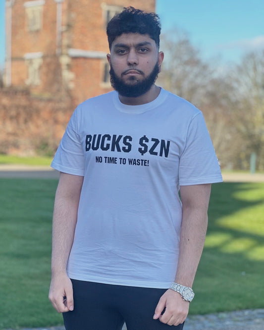 BUCKS SZN - Black and White Unisex T-Shirt