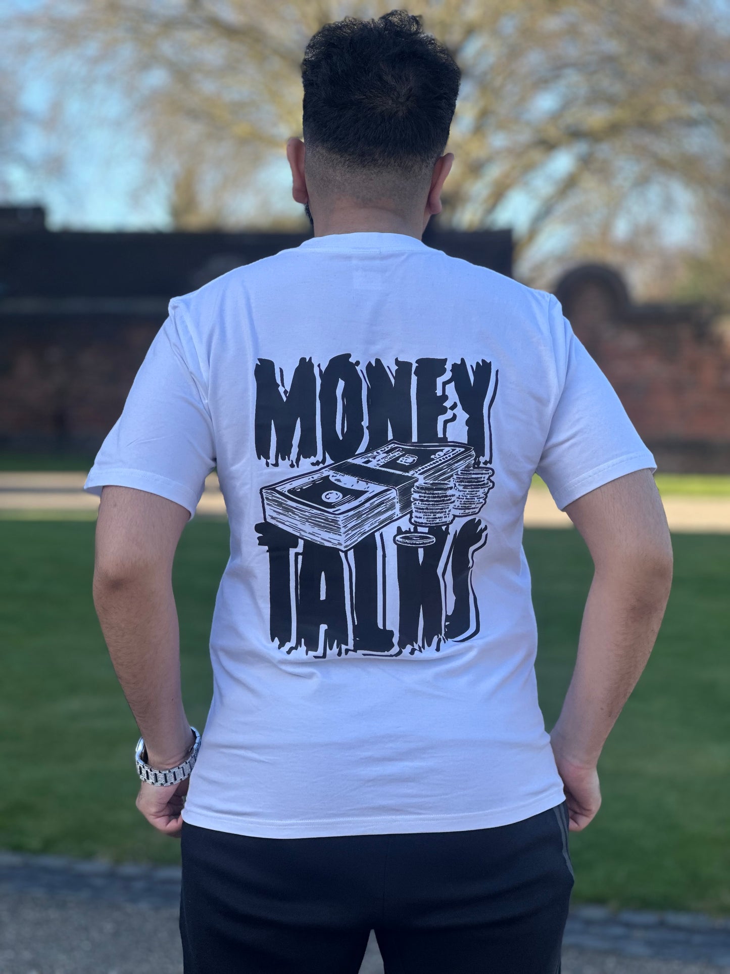 BUCKS SZN - Black and White Unisex T-Shirt